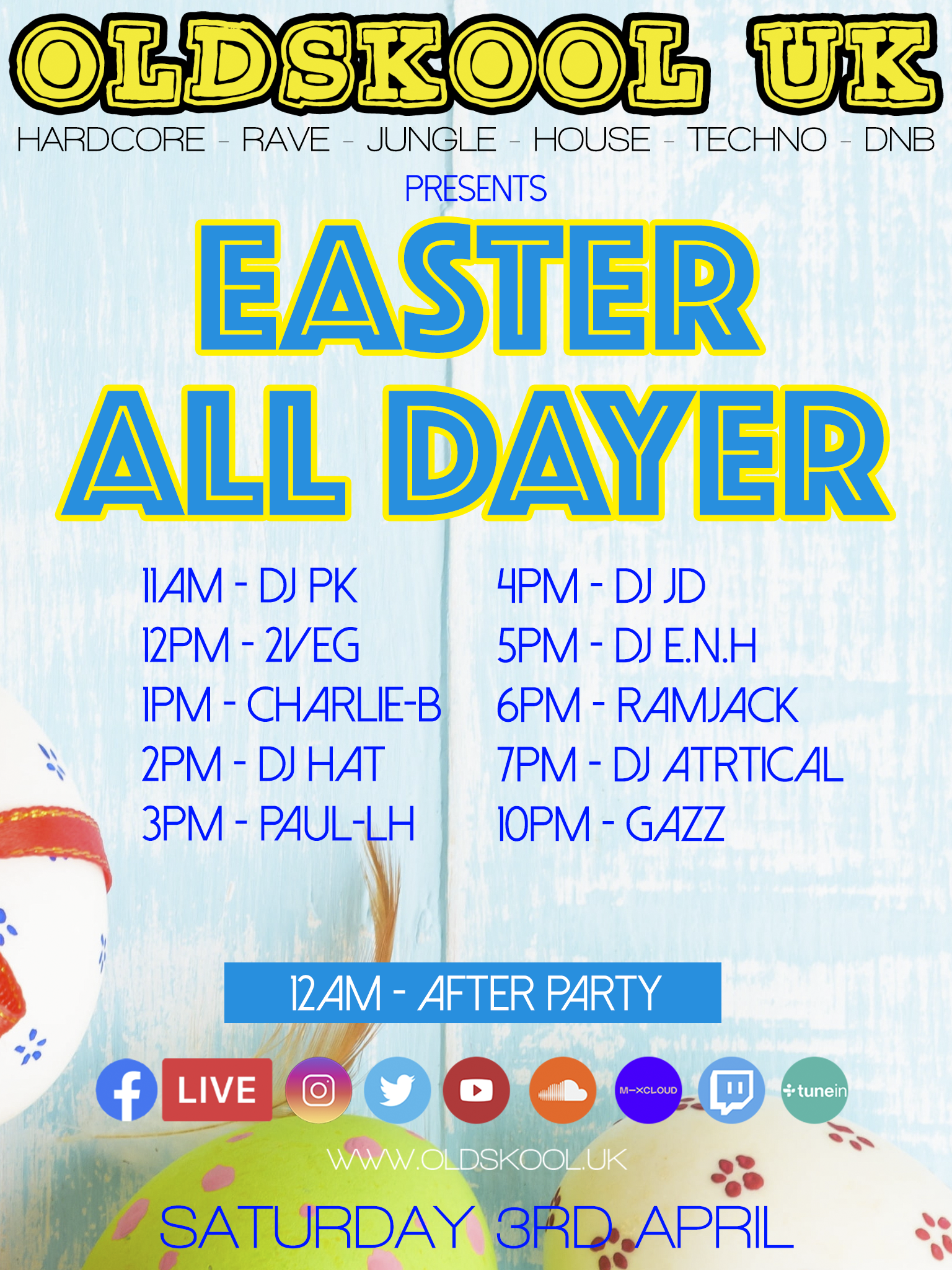 EASTER ALL DAYER