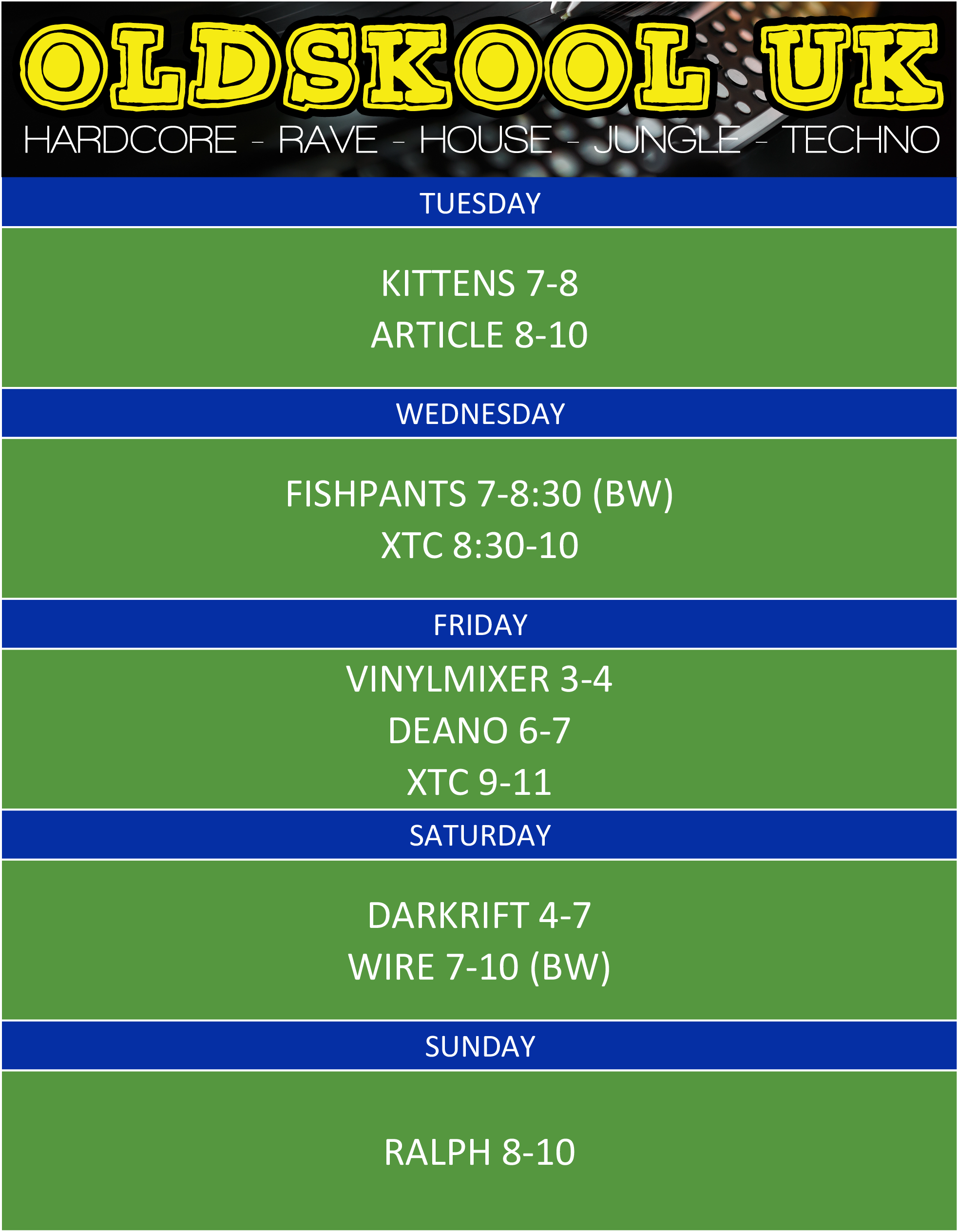 microschedule